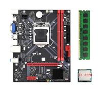 Wzxksoac B85M VHL Motherboard 1155CPU Motherboard I3-3220 CPU +1X DDR3 8G RAM LGA 1155 USB 3.0 3.0