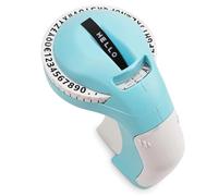 Wzxksoac B90 Label Printer 3D Embossing Portable Manual Label Maker Labeling Machine 9mm