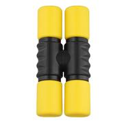 Wzxksoac Band Accompaniment Double Row Twist Shaker Portable Rhythm Toy Hand Percussion for Studio, Drummers Yellow