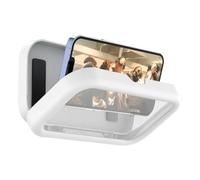 Wzxksoac Bathroom Shower Cell Phone Holder Adjustable Sticky Wall Mount Waterproof Box TVCatch Up Stand for All Smartphones