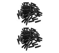 Wzxksoac Black Rubber Pourer Cap Liquor Bottle Pourer Cover Dispenser Spout Dust Covers (96)