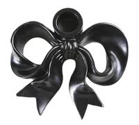 Wzxksoac Bow-Candlestick Holder Fit for Pillar Candles Decorative Candle Stand Centerpiece for Home Room Party Dining Table C