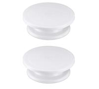 Wzxksoac Cake Turntable Rotating Carving Turntable Birthday Cake Decoration Decorating Turntable White