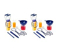 Wzxksoac Canning Kit Canning Tools Canning Supplies 12 Pcs,Canning Jar Lifter, Lid Lifter,Canning Tongs for Canning