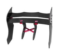 Wzxksoac Carbon Fiber Diffuser Supports Rear Wing Support Frame for ARRMA F1 LIMITLESS 1/7 RC Car Upgrade Parts Accessories Red