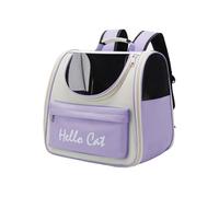Wzxksoac Cat Bag Large-Capacity Pet Supplies, Cat Out Portable Space Bag, Sun-Proof Breathable Pet Bag Color