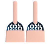 Wzxksoac Cat Litter Scoop Cat Litter Scoop with Base Cleaning Cat Litter Box Shovel Kitten Toilet Cleaning Tools Pet Supplies C