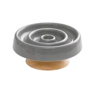 Wzxksoac Ceramic Dog Slow Feeder Bowl Anti-Gulping Cat Food Dish Bowls Pet Cat Puzzle Food Bowl Puppy Dogs Cat Feeding Container