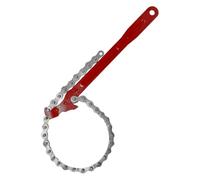 Wzxksoac Chain Wrench, 12inch Strap Wrench, Carbon Steel Chain Pipe Wrench Heavy Duty for Semi Truck, Universal Spanner Drain