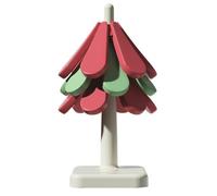 Wzxksoac Christmas Tree Silicone Folding Anti-Scalding Mat High Temperature Placemat Cup Bowl Pot Mat Teapot Mat Square Bottom