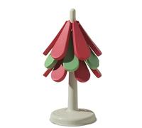 Wzxksoac Christmas Tree Silicone Folding Anti-Scalding Mat High Temperature Placemat Cup Bowl Pot Mat Teapot Mat Round Bottom