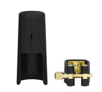 Wzxksoac Clarinet Saxophone Mouthpiece Clarinet Metal Pickup Set Woodwind Instrument Accessories,Soprano Saxophone