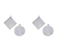 Wzxksoac Cleaner, 4 Pieces Cleaner, Dutch Oven Cleaner Grill Cleaning Tools for Grill Pans or Woks
