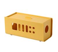 Wzxksoac Colour Cable Storage Box Hide Cords Power Strips Surge Protector Wire Management Wire Case Charger Socket Organizer A