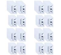 Wzxksoac CR80 Card Reader Cleaning Cards, 200PCS Dual Side Card Reader Cleaner, POS Swipe Terminal Cleaning Cards
