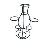 Wzxksoac Crystal Ball Seat Spheres Metal Holder Saving Space Multipurpose Ball Display Stand Crystal Ball Base for Bookcase, Easy Install C