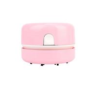 Wzxksoac Desktop Dust Remover Mini Desk Vacuum Cleaner White Vacuum Sweeper Cleaning Tool Table Desktop Cleaner B