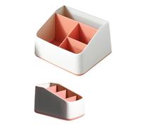 Wzxksoac Desktop Storage Box Dresser Organizer Multifunctional Desk Organizer Office Stationery Red
