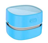 Wzxksoac Desktop Vacuum Cleaner Mini Table Dust Sweeper for Cleaning Hairs Crumbs Computer Keyboard of Gifts for Kids B