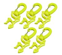 Wzxksoac Diving Spare Second-Stage Quick Release Buckle BCD Breathing Regulator Pipe Clamp Low-Pressure Pipe Clamp Hose Hook G