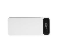 Wzxksoac DIY Mobile Power Case 22.5W Fast Charger Temperature Control Charging Discharging Protection for 8PCS 18650 Lithium Battery White