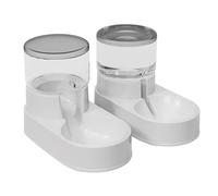 Wzxksoac Dog Food Feeder Cat Automatic Feeding Water Bowl Visual Pet Food Storage Dispenser