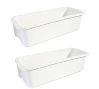Wzxksoac Drawable Cabinet Storage Box Bathroom & Kitchen Cabinets Storage Drawers Multi-Purpose Sink Organization White