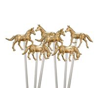 Wzxksoac Drink Stirrer, Drink Stirrer Swizzle Stick, Suitable for Coffee Drinks Party Bar Wedding Event 6 Pieces