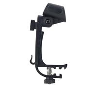 Wzxksoac Drum Accessories Snare Percussion Clip Black Drum Microphone Mic Rim Clamp Holder