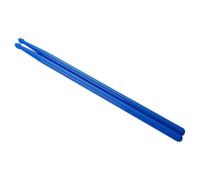 Wzxksoac Drums and Sticks, Nylon Luminous Beginner Drums, Drumstick Drum Stick Luminous [Blue]