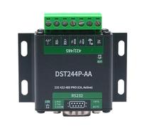 Wzxksoac DST244P-AA RS232 422/485 PRO Industrial Grade Isolation Signal Conversion Serial Port Module Converter with Metal Shell