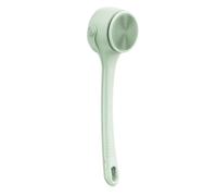 Wzxksoac Electric Bath Brush with Dual Handles, Rotating Multi-Functional Waterproof Scrubber, Includes Scrub Cloth Accessories B