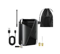 Wzxksoac Electric Bicycle Tire Pump, Portable Mini Pump for Motorcycle Tire Inflator with Presta Schrader Valve for Basketball