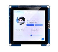 Wzxksoac ESP32 S3 4 Inch Development Board Smart Display 480x480 LVGL WIFIandBluetooth LCD Graphic Display with Touch