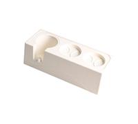 Wzxksoac Espresso Machine Powder Holder, Coffee Storage Holder, Handle Support Stand, Espresso Machine Accessories White