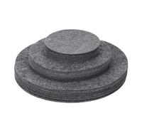 Wzxksoac Felt Coasters Felt Plate Dividers Thick and Premium Soft Felt Plate Dividers for China, Dish, Coffee Saucers Protecting and Stacking B