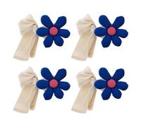 Wzxksoac Flower Shape Window Curtain Bundle Band Kids Room Hanging Curtain Holders Tie Backs Curtain Replacement Parts Home Decor D