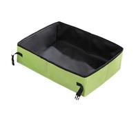 Wzxksoac Foldable Litter Box Foldable Litter Pan Cat Toilet Portable Travel Leak-Proof Waterproof Pet Toilet Kitten Litterbox A
