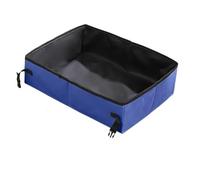 Wzxksoac Foldable Litter Box Foldable Litter Pan Cat Toilet Portable Travel Leak-Proof Waterproof Pet Toilet Kitten Litterbox B
