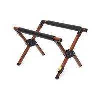 Wzxksoac Folding Cooler Stand Cooler Holder with Adjustable Leg, Portable Box Stand,Anti-Slip Ice Box Holder for Camping Hiking