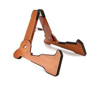Wzxksoac Folding Wooden Guitar Stand Holder Support Fit for Electric Guitar Acoustic Guitar Ukulele Bass