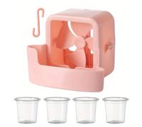 Wzxksoac For Electric Floor Fan Compatible Portable Ice Head Cooling Kit for Electricity-Free Efficient Summer Cooler Accessory Model Pink