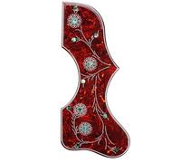 Wzxksoac For Guitar Pick Guard Anti-Scratch Sticker Flower Acoustic Easy Application Protection for Enthusiasts