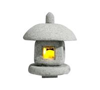 Wzxksoac Garden Statue Mini Pagoda Lantern Light Yard Aquarium Bonsai Fish Tank Outdoor Decoration Home Garden Micro Landscape