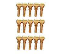 Wzxksoac Gold Copper Clarinet Saxophone Sax Neck Tightening Screws Soprano Alto Tenor Woodwind Instrument Parts Pack of 15