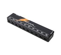 Wzxksoac Guitar Effects Power Supply Multi-Channel 10-Port Monoblock Effects Accessories Power Source Black