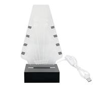 Wzxksoac Guitar Pick Rack Holder Base for Picks Storage & Display Light Up Guitar Pick Holder Acrylic Electric Guitar Pick Stand