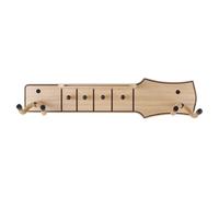 Wzxksoac Guitar Wall Mount Wood Guitar Wall Hangers with Pick Holder for Acoustic or Electric Guitars,Ukulele,Bass Style 2
