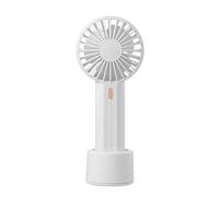 Wzxksoac GXZ-F851 Mini Palm Fan, USB Charging Silent, Handheld Small Fan for Office and Dormitory(White)