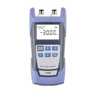 Wzxksoac Handheld Fiber Optical PON Power Meter with Display PON Network Tester for FTTX//OLT 1310/1490/1550nm 300U-UPC